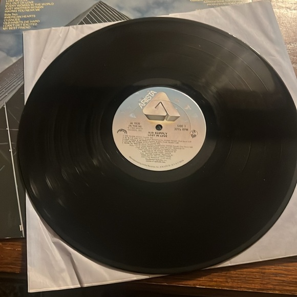 Air Supply – Lost In Love AL9530 1980 Soft Rock Pop Black Album LP Vinyl Record - Picture 3 of 4